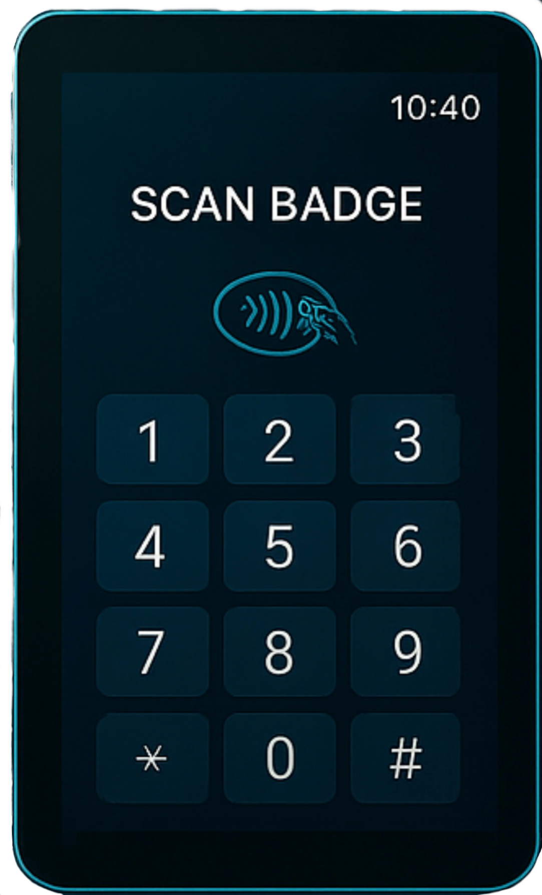 Security Terminal Illustration